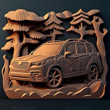 3D модель Subaru Forester (STL)
